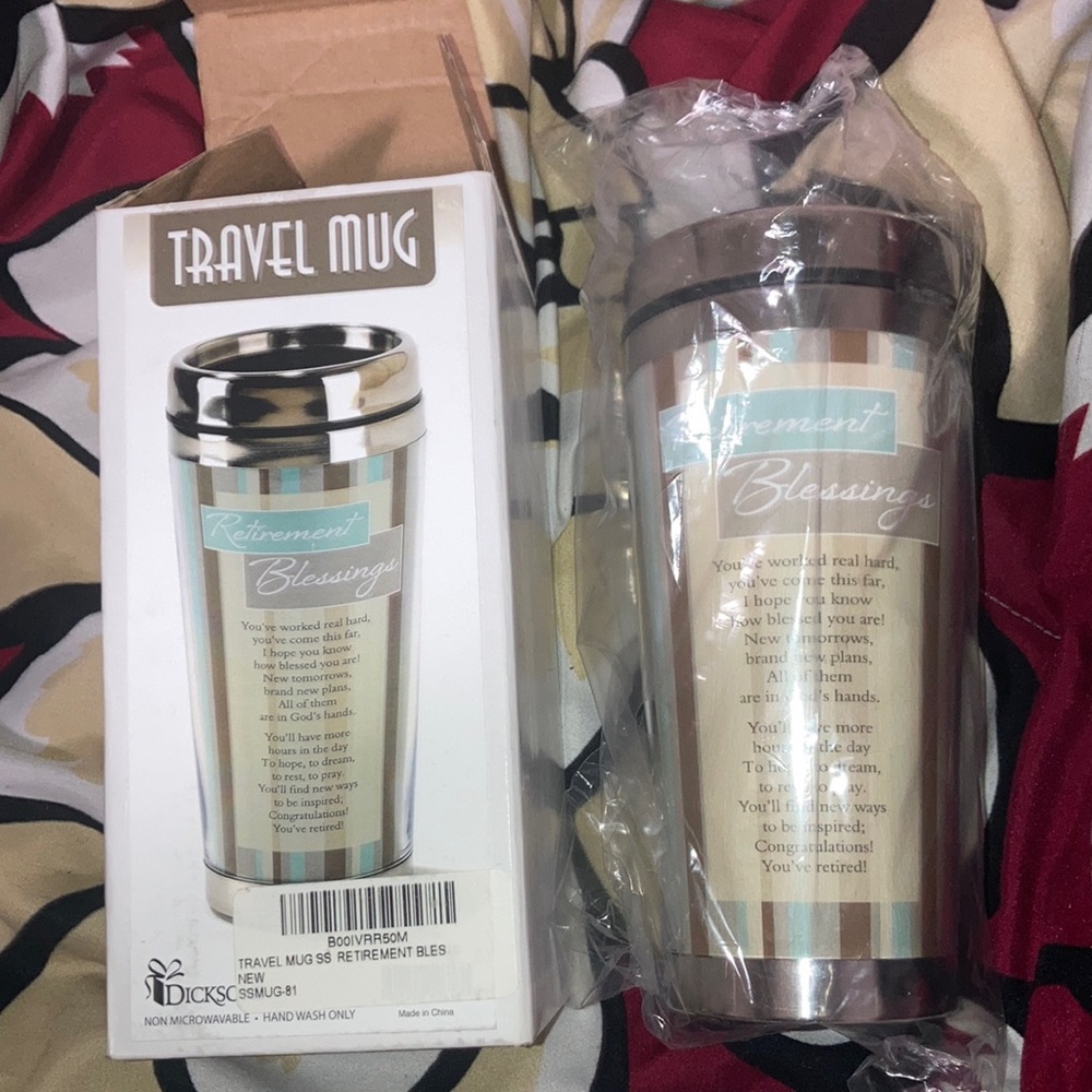 NEW Retirement Gift Retired Gifts Stainless Steel Insulated Travel Mug Retiree